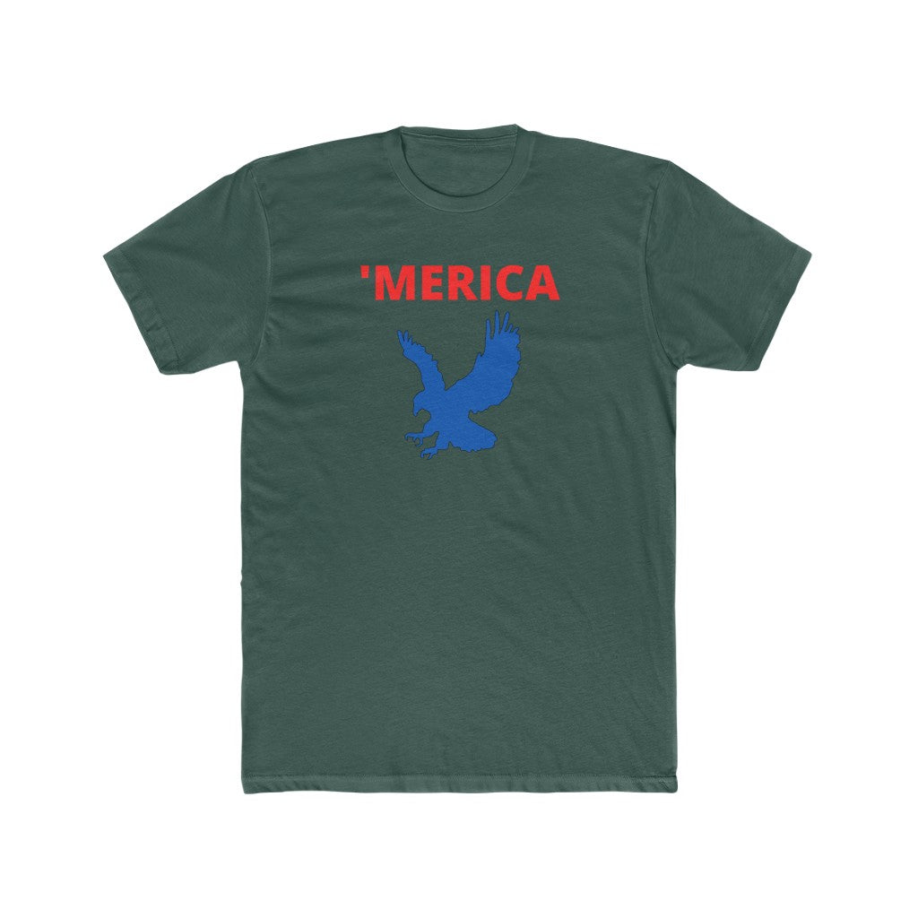 'Merica- Men's Cotton Crew Tee