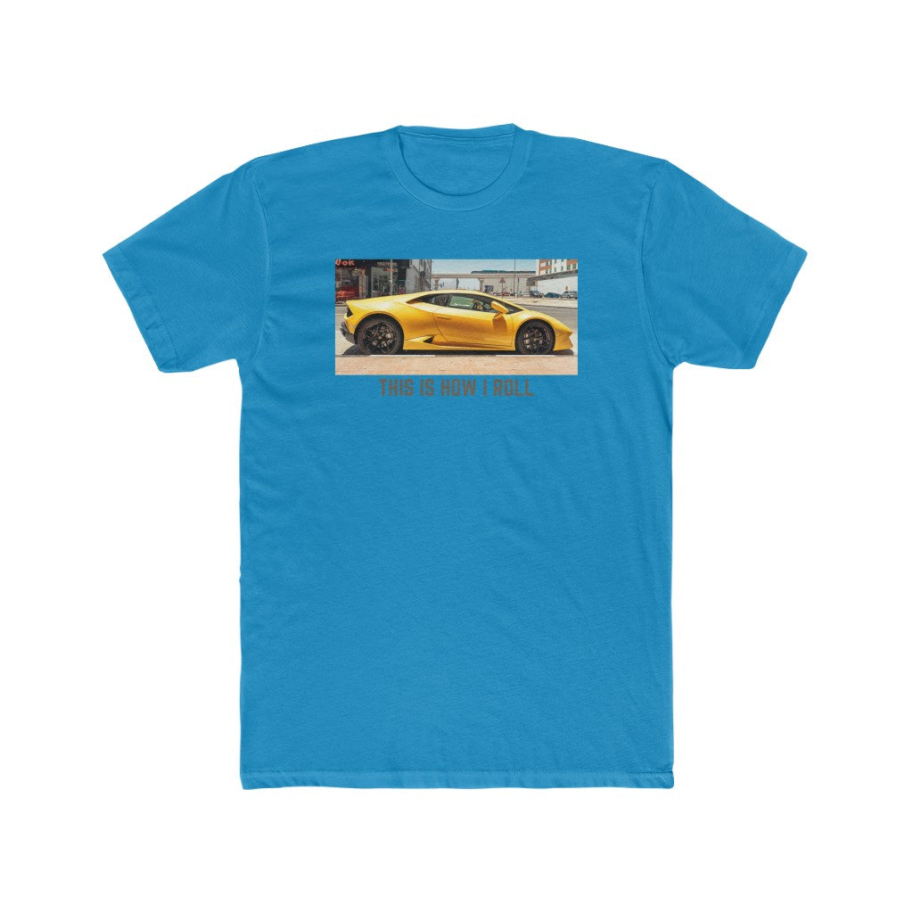 This is How I roll- Men's Cotton Crew Tee