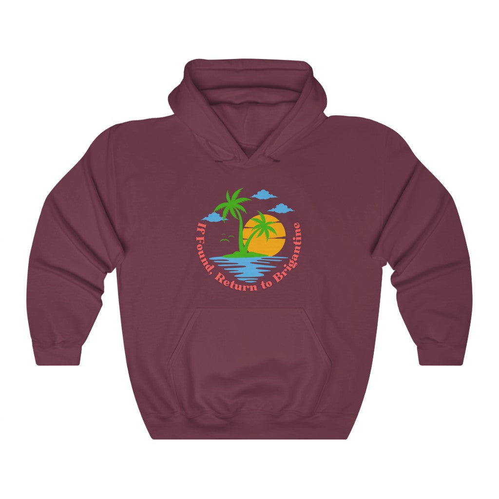 If Found, Return to Brigantine Unisex Heavy Blend™ Hooded Sweatshirt