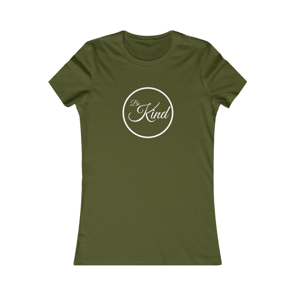 Be Kind (White Lettering) Women's Favorite Tee