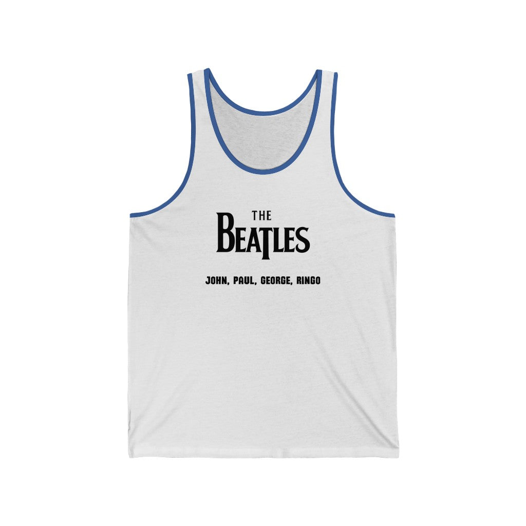 John, Paul, George, Ringo Men's Jersey Tank