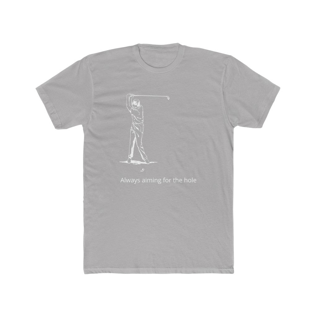 Always Aiming- Men's Cotton Crew Tee