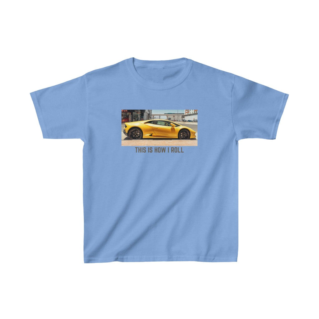 This is How I Roll- Kids Heavy Cotton™ Tee