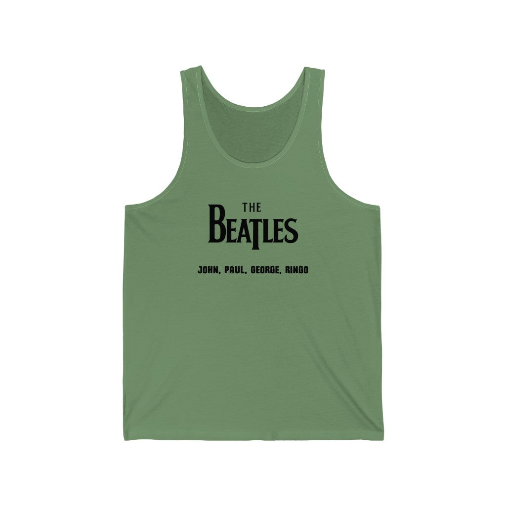 John, Paul, George, Ringo Men's Jersey Tank