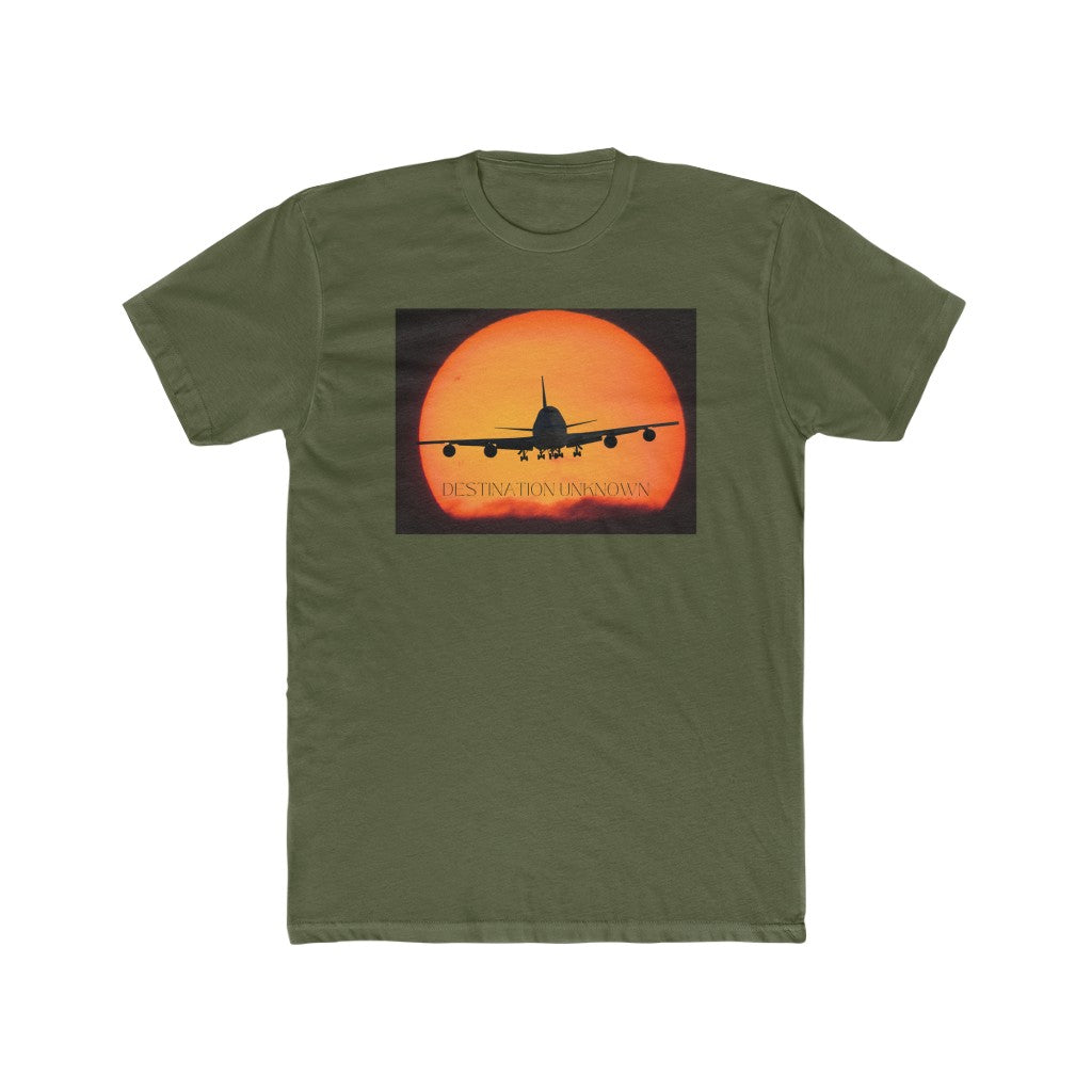 Destination Anywhere- Men's Cotton Crew Tee