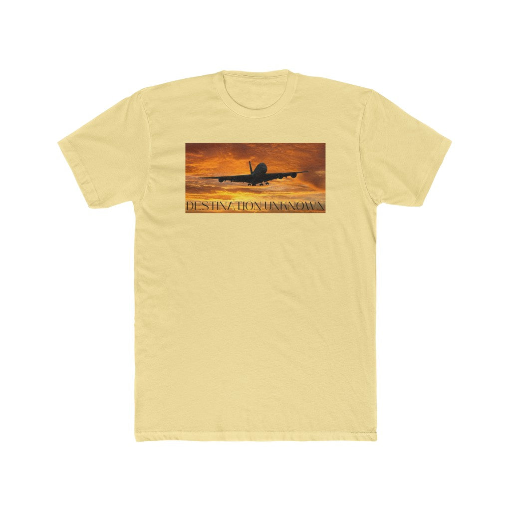 Destination Anywhere- Men's Cotton Crew Tee