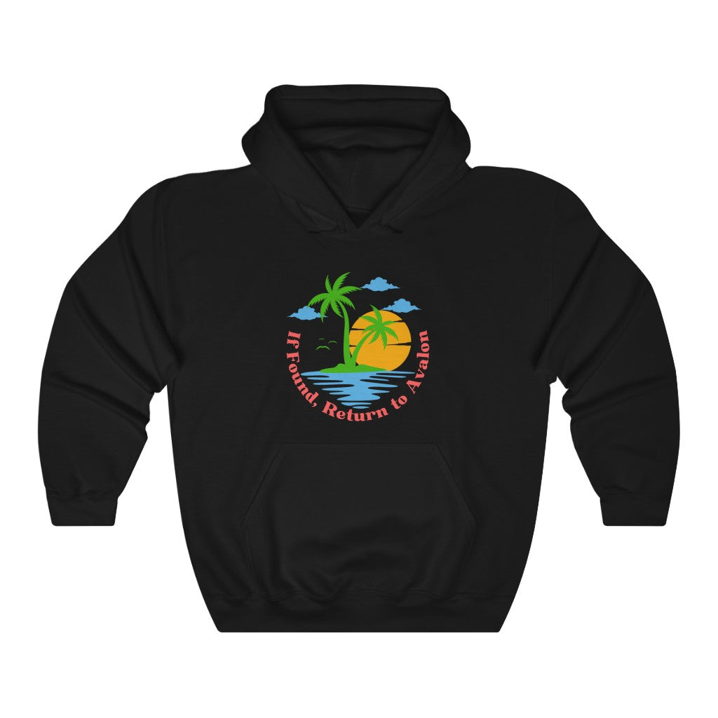 If Found, Return to Avalon Unisex Heavy Blend™ Hooded Sweatshirt