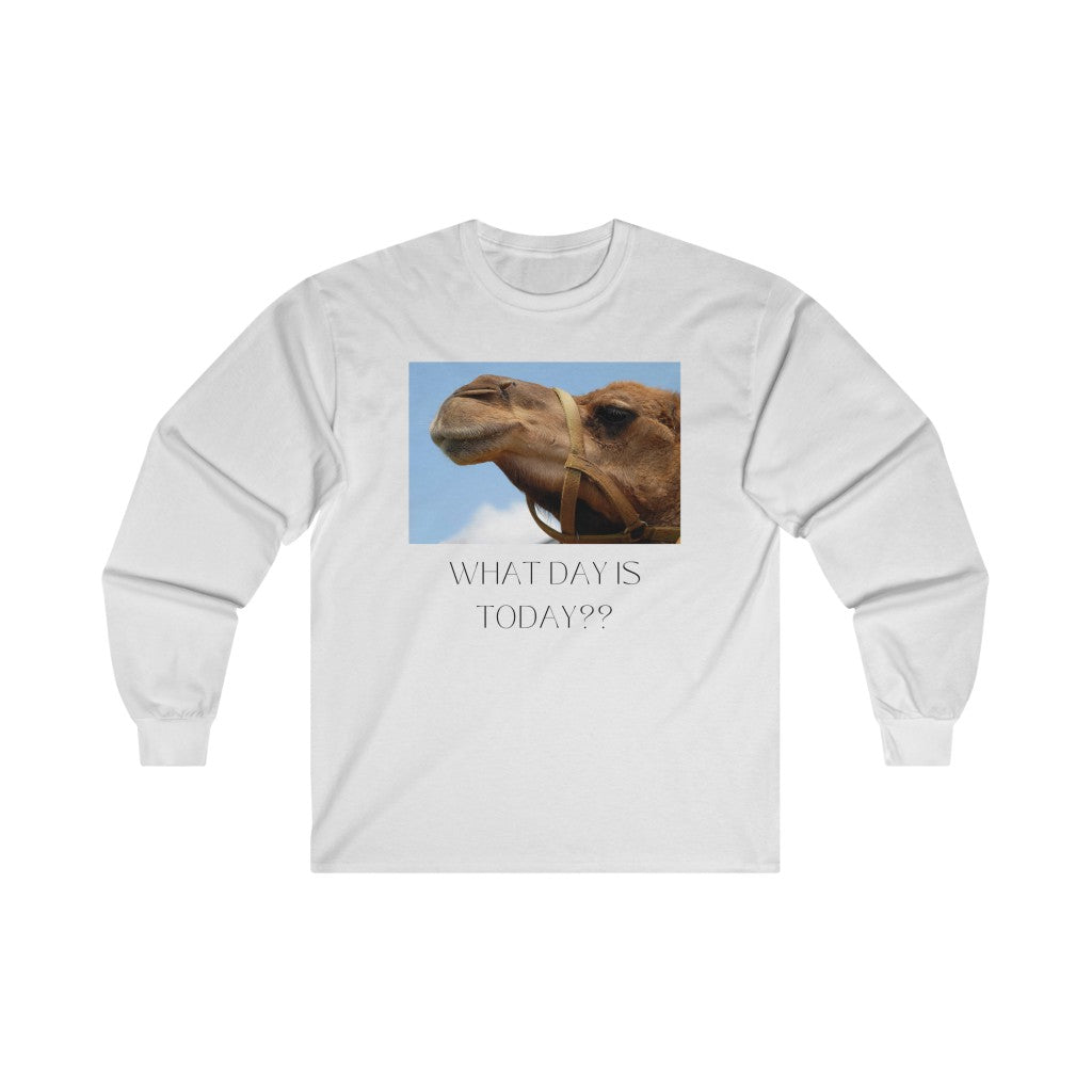 What Day is Today? - Ultra Cotton Long Sleeve Tee