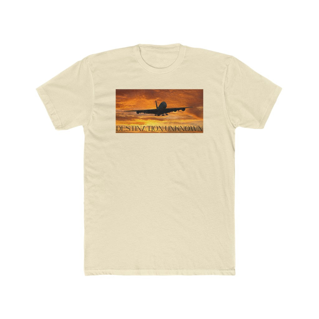 Destination Anywhere- Men's Cotton Crew Tee