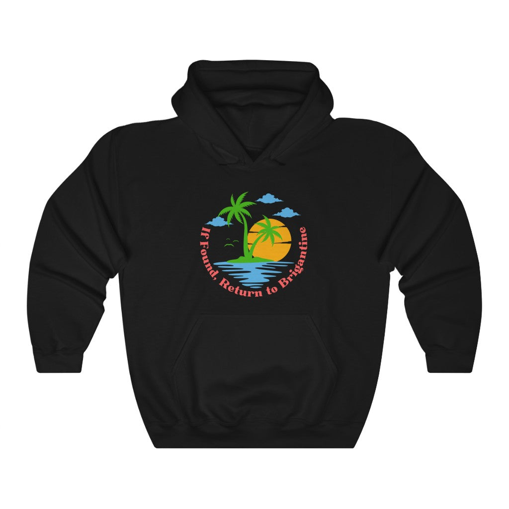 If Found, Return to Brigantine Unisex Heavy Blend™ Hooded Sweatshirt