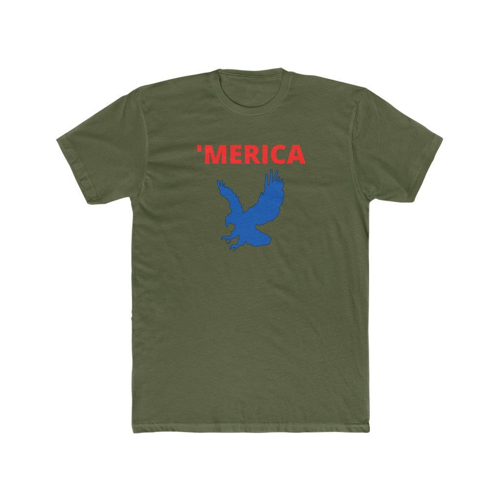 'Merica- Men's Cotton Crew Tee