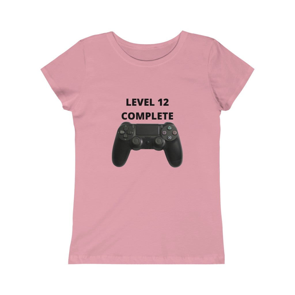 Level 12 Complete (Black) Princess Tee