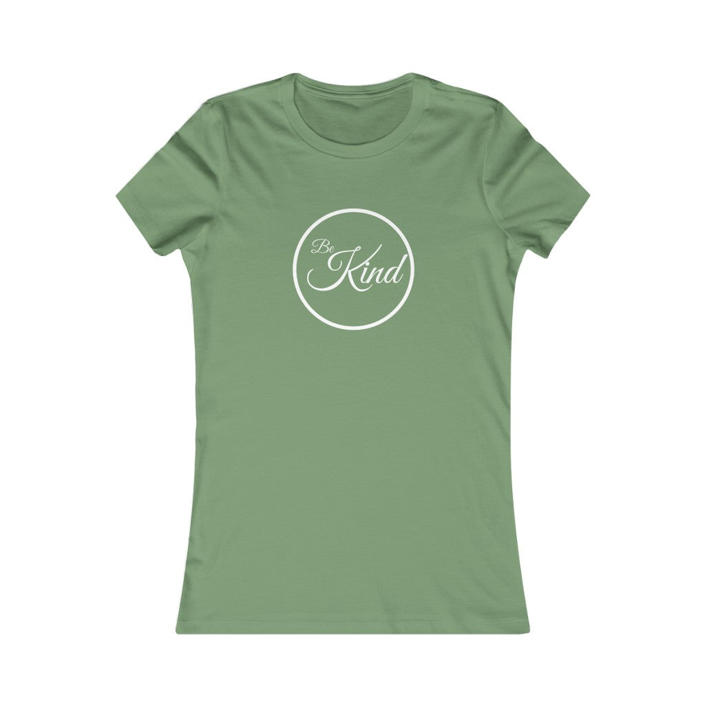 Be Kind (White Lettering) Women's Favorite Tee