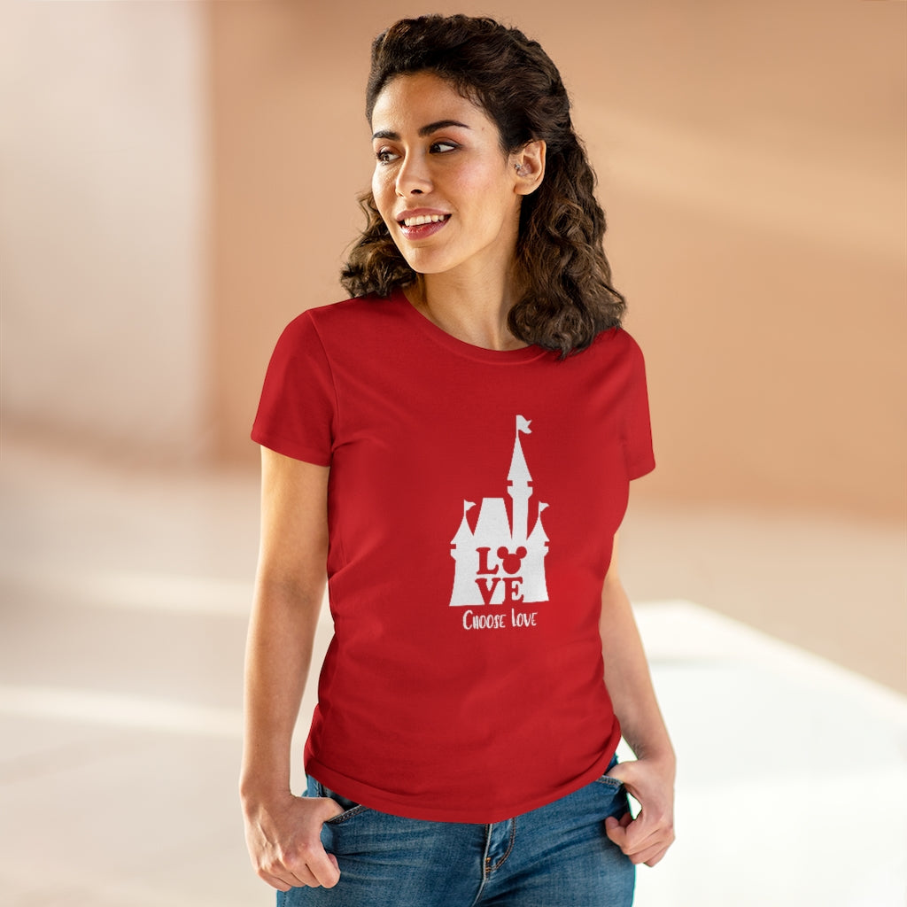 Choose Love- Women's Heavy Cotton Tee