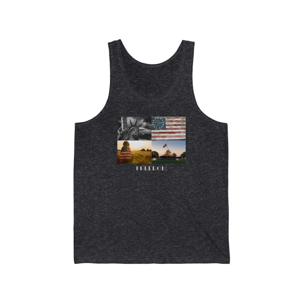 Freedom- Unisex Jersey Tank