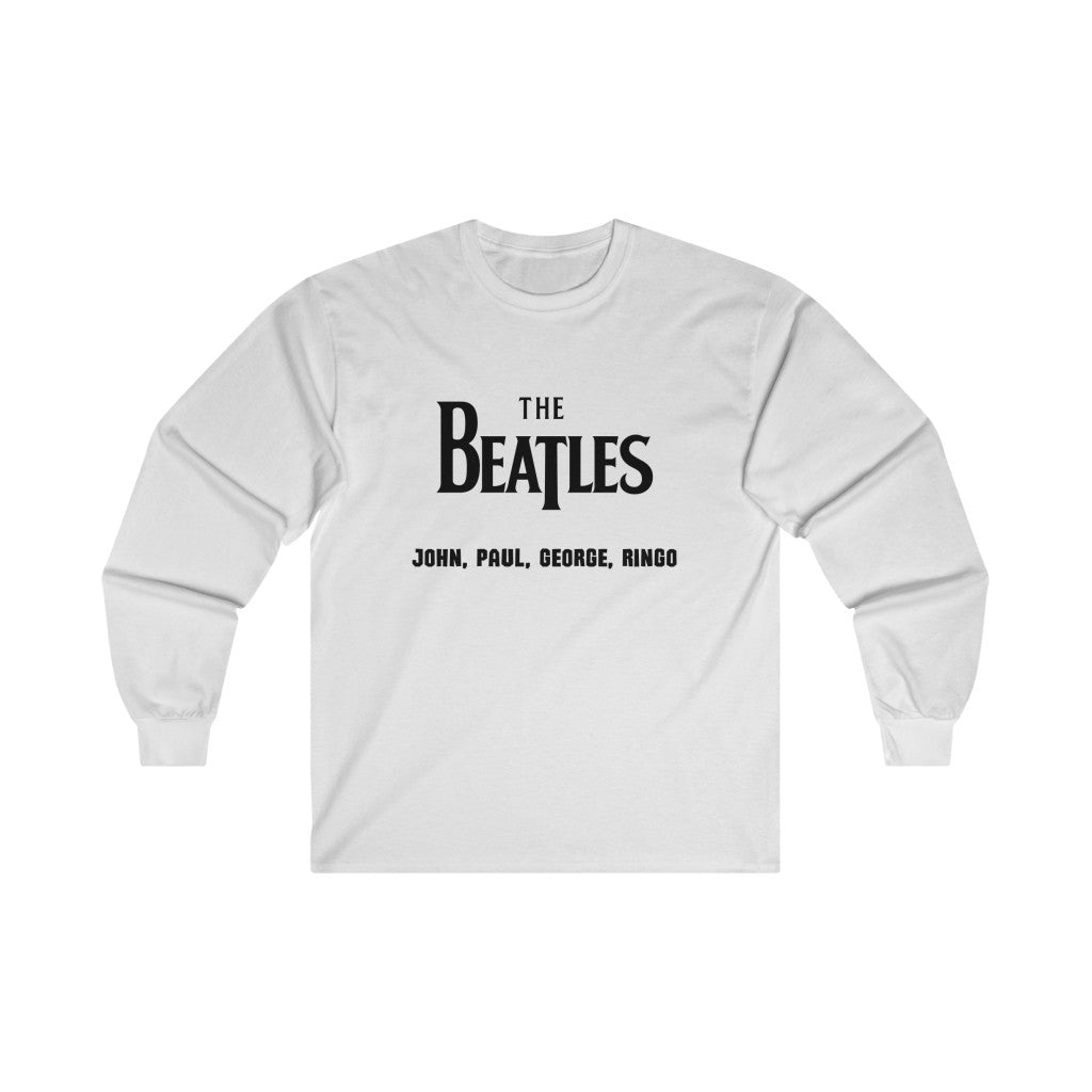 John, Paul, George, Ringo Ultra Cotton Long Sleeve Tee