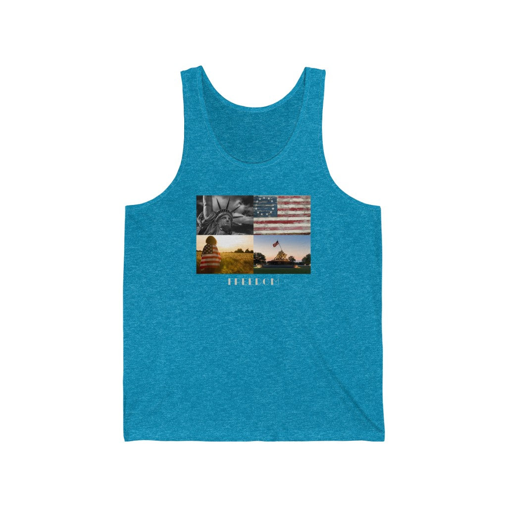 Freedom- Unisex Jersey Tank