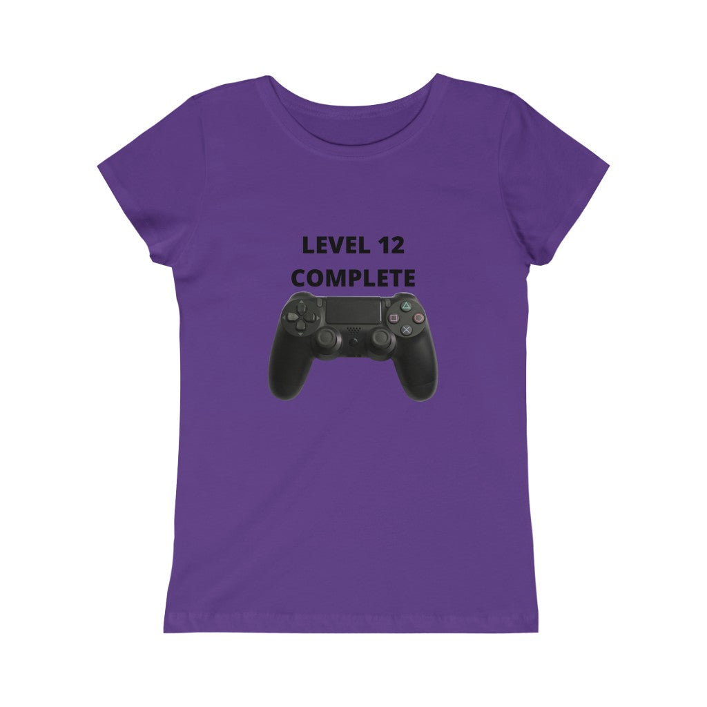 Level 12 Complete (Black) Princess Tee