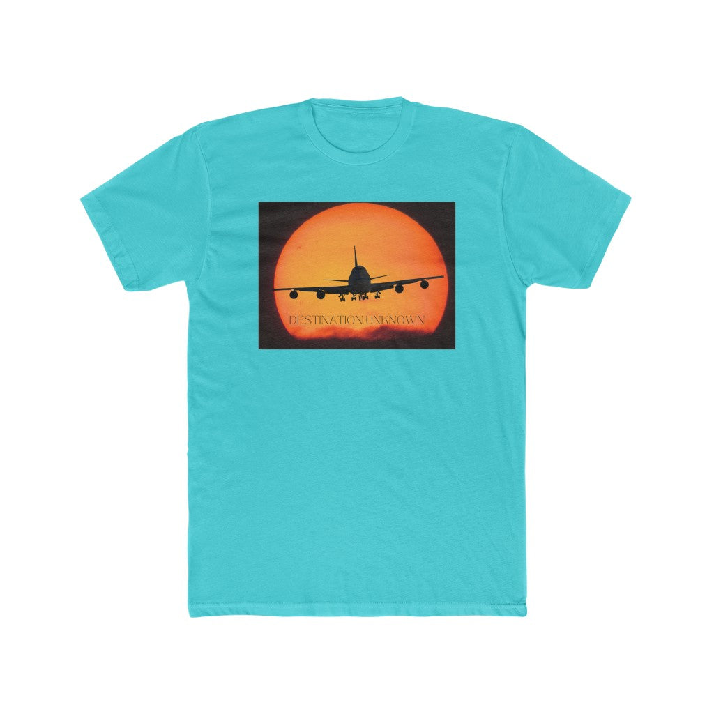 Destination Anywhere- Men's Cotton Crew Tee