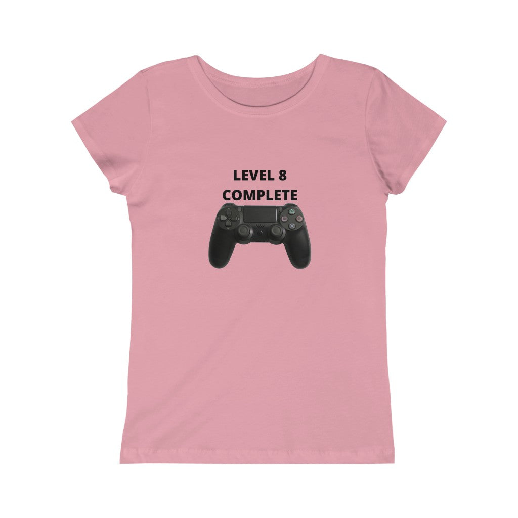 Level 8 Complete (Black) Princess Tee