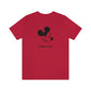 My Happy Place- Men's Jersey Short Sleeve Tee