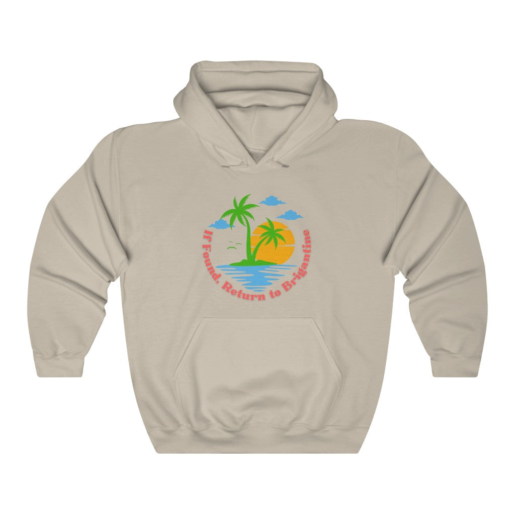 If Found, Return to Brigantine Unisex Heavy Blend™ Hooded Sweatshirt