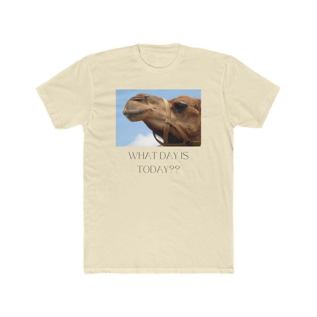 What day is today?- Men's Cotton Crew Tee