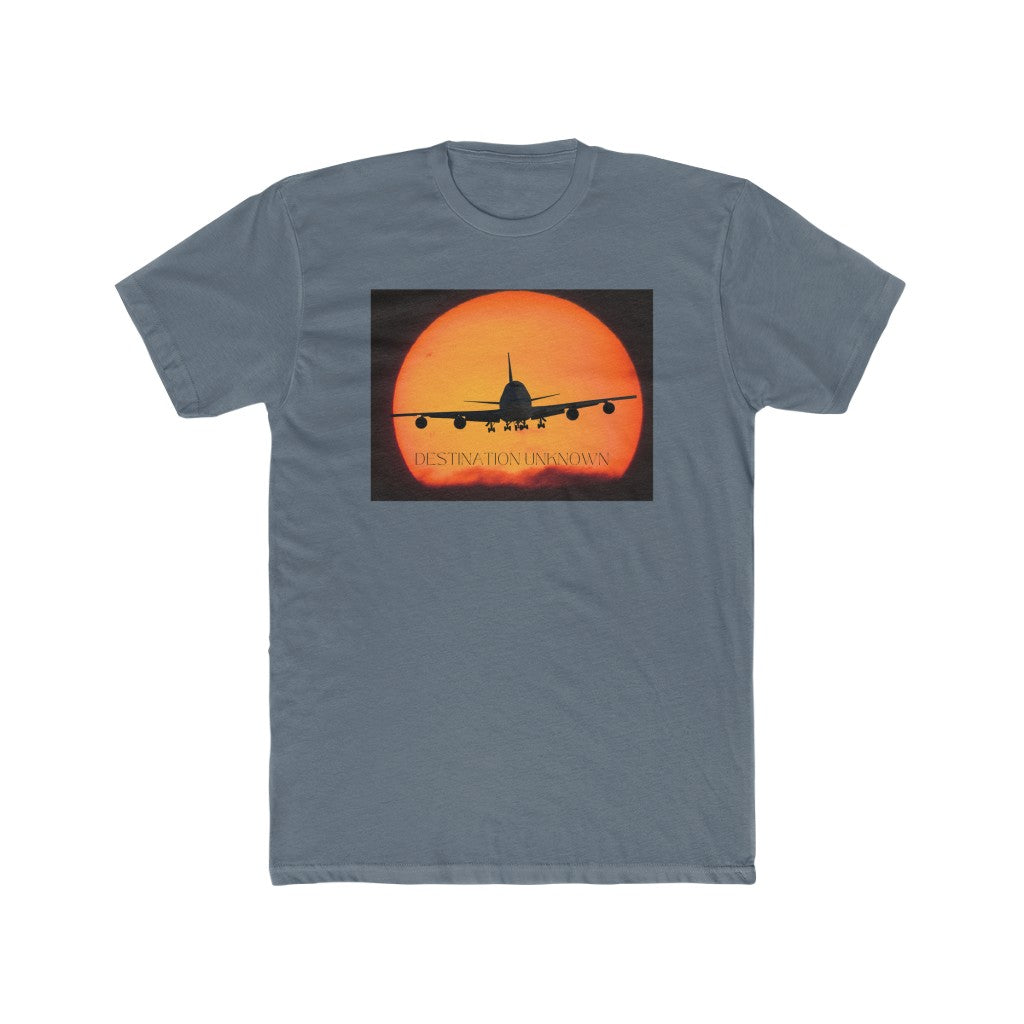 Destination Anywhere- Men's Cotton Crew Tee