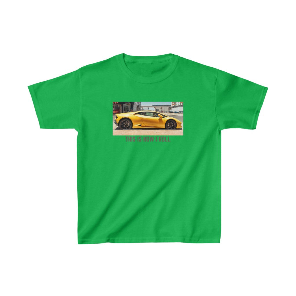 This is How I Roll- Kids Heavy Cotton™ Tee