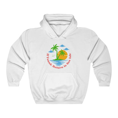 If Found, Return to Sea Isle Unisex Heavy Blend™ Hooded Sweatshirt