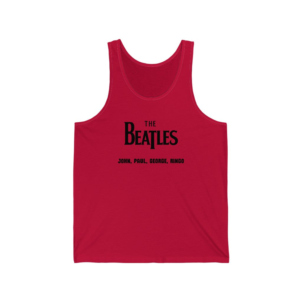 John, Paul, George, Ringo Men's Jersey Tank