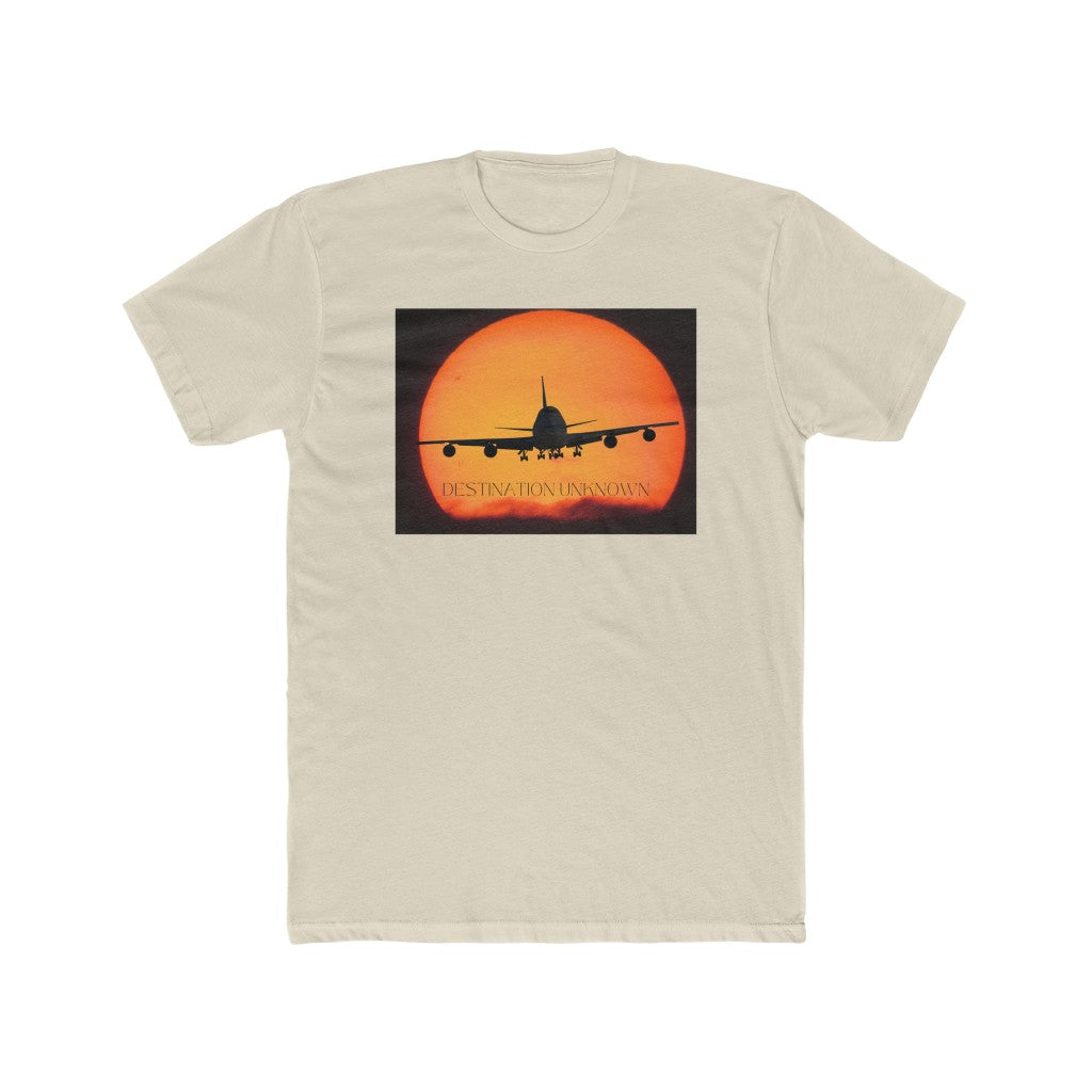 Destination Anywhere- Men's Cotton Crew Tee