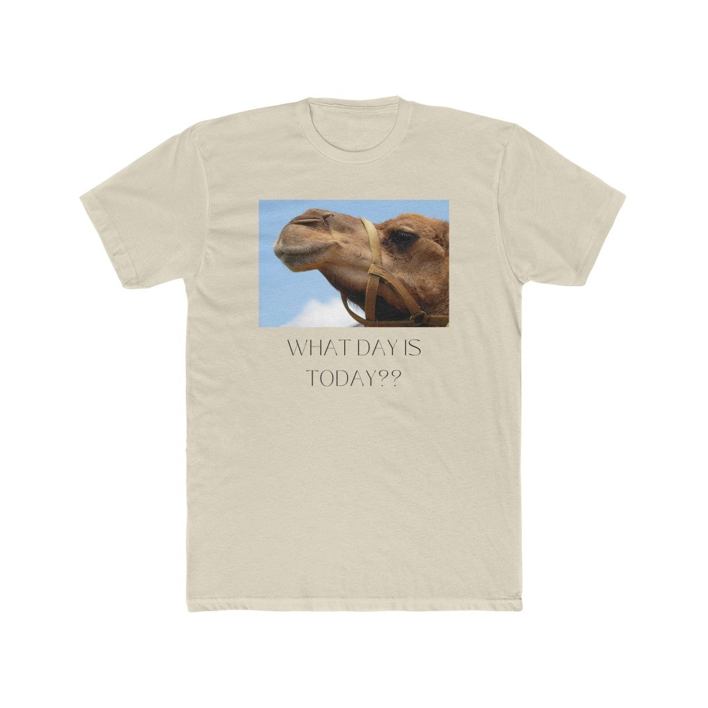 What day is today?- Men's Cotton Crew Tee