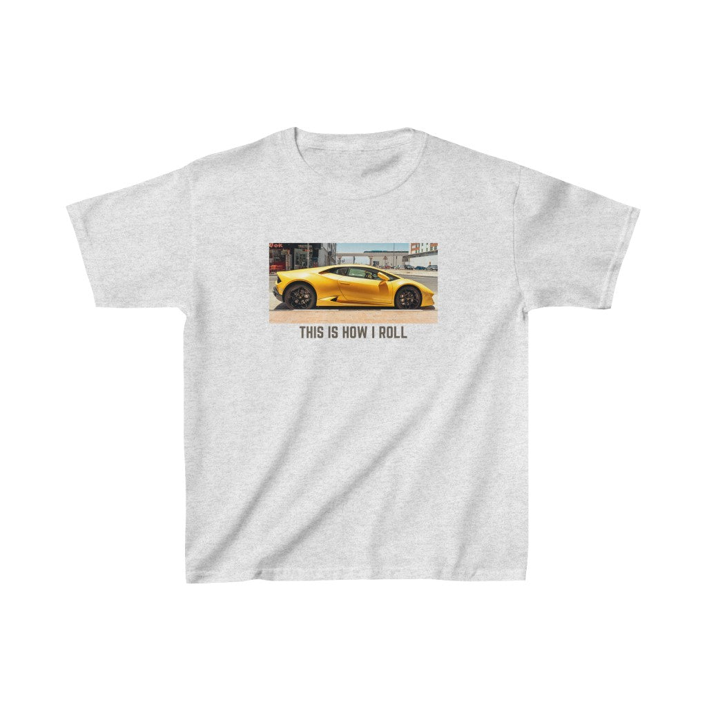 This is How I Roll- Kids Heavy Cotton™ Tee