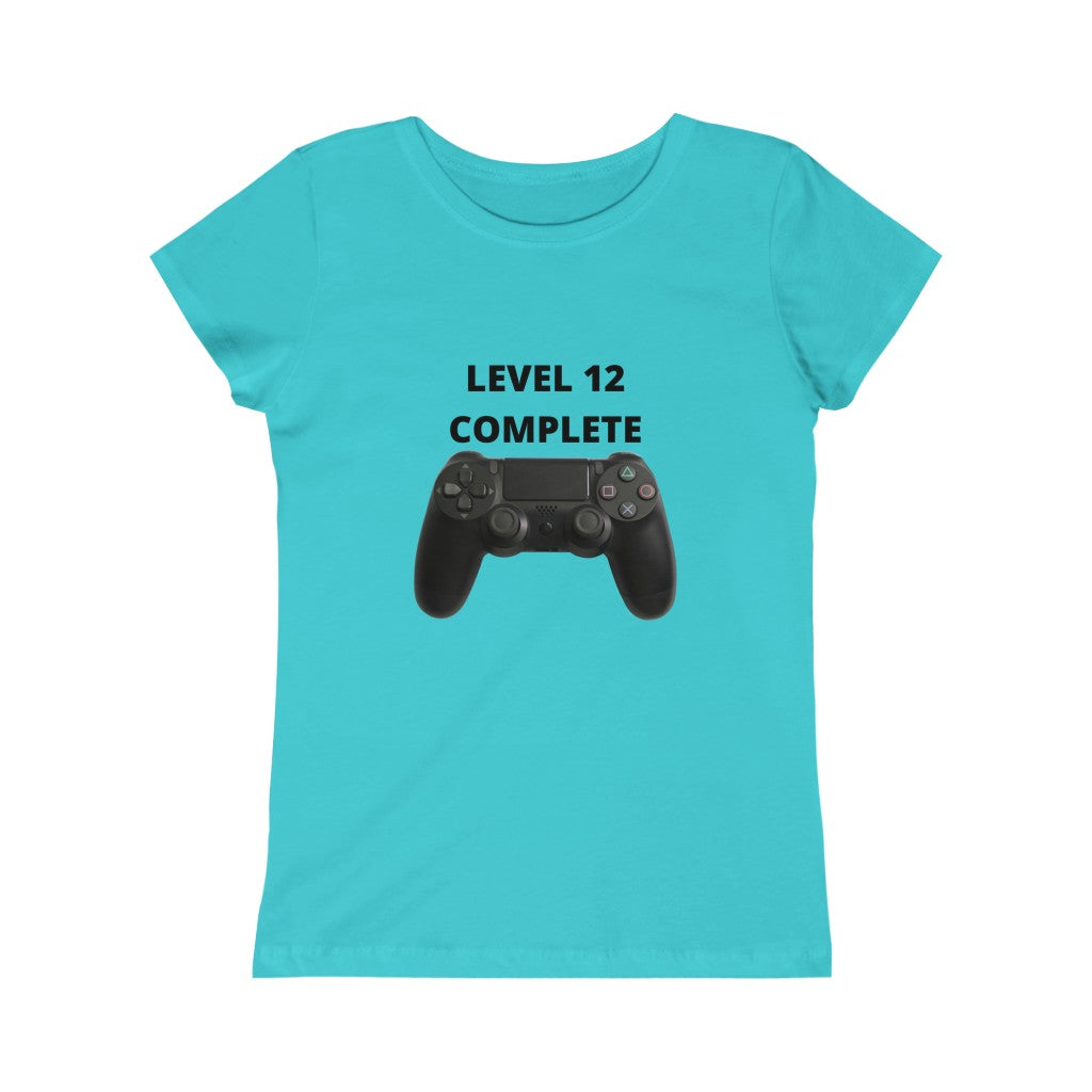 Level 12 Complete (Black) Princess Tee