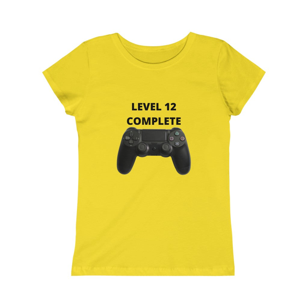 Level 12 Complete (Black) Princess Tee