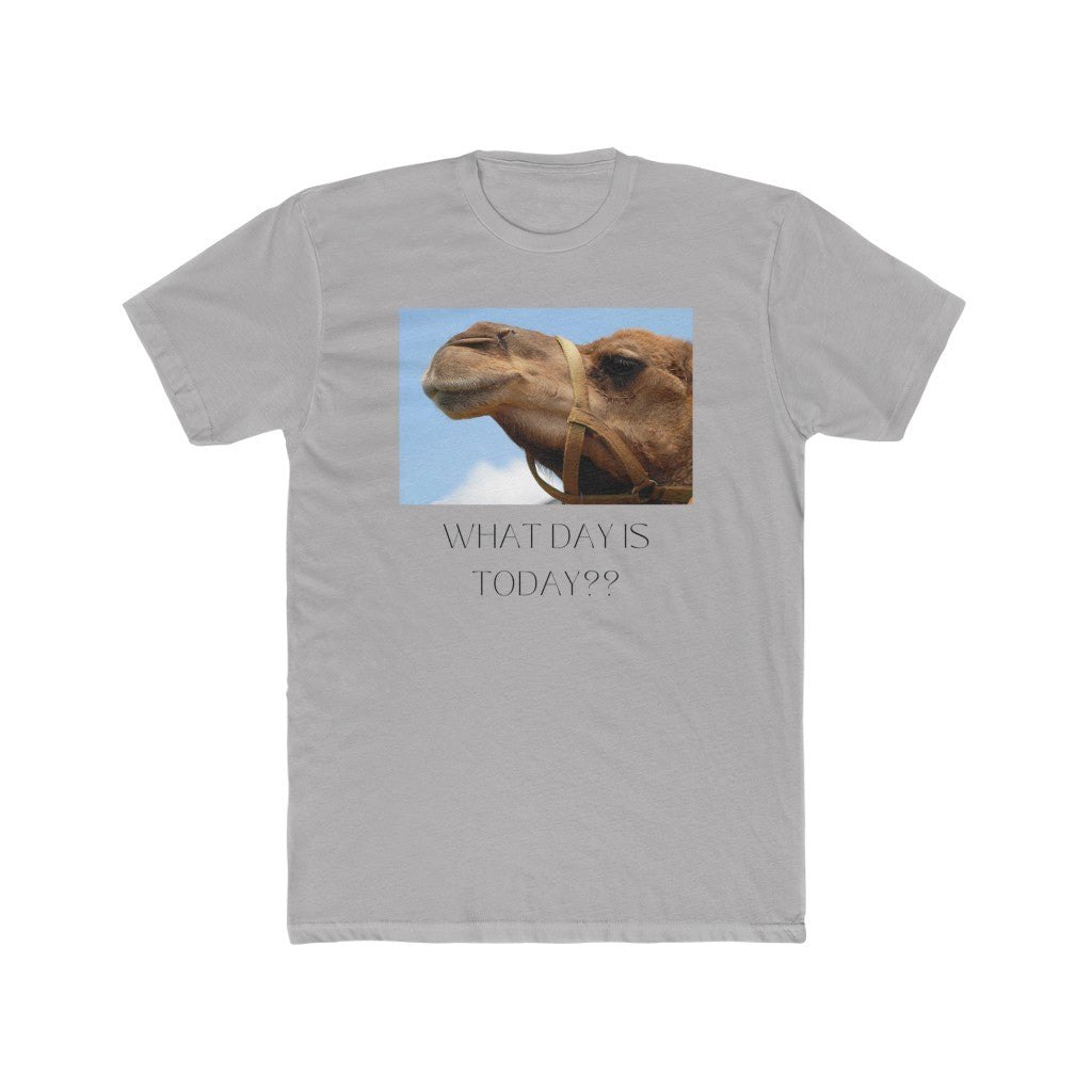 What day is today?- Men's Cotton Crew Tee