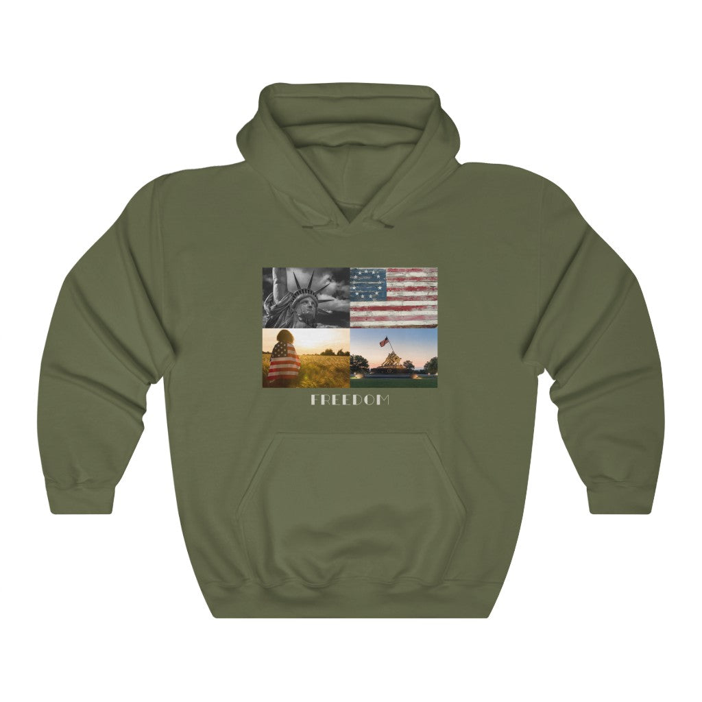 Freedom Unisex Heavy Blend™ Hooded Sweatshirt