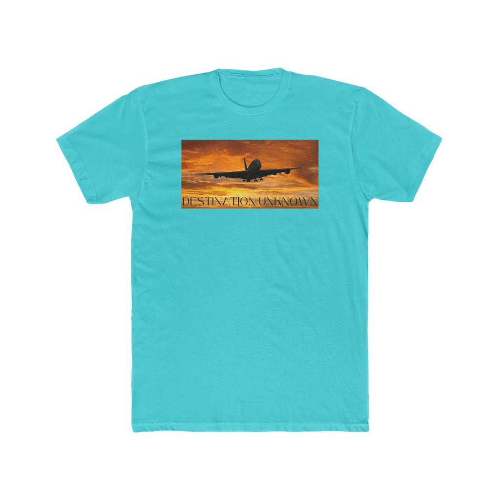 Destination Anywhere- Men's Cotton Crew Tee