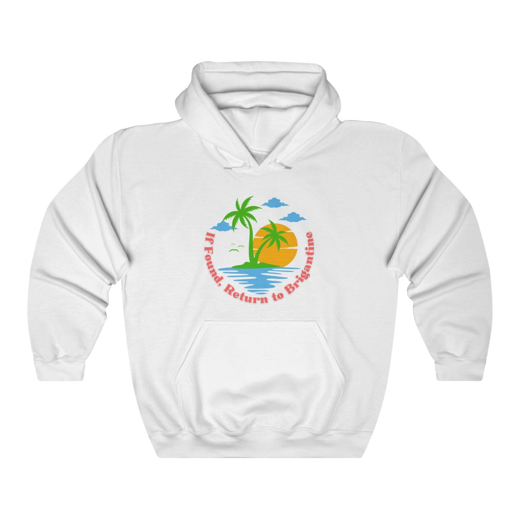 If Found, Return to Brigantine Unisex Heavy Blend™ Hooded Sweatshirt