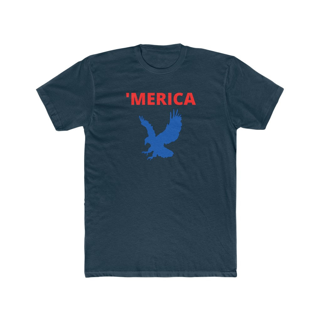 'Merica- Men's Cotton Crew Tee