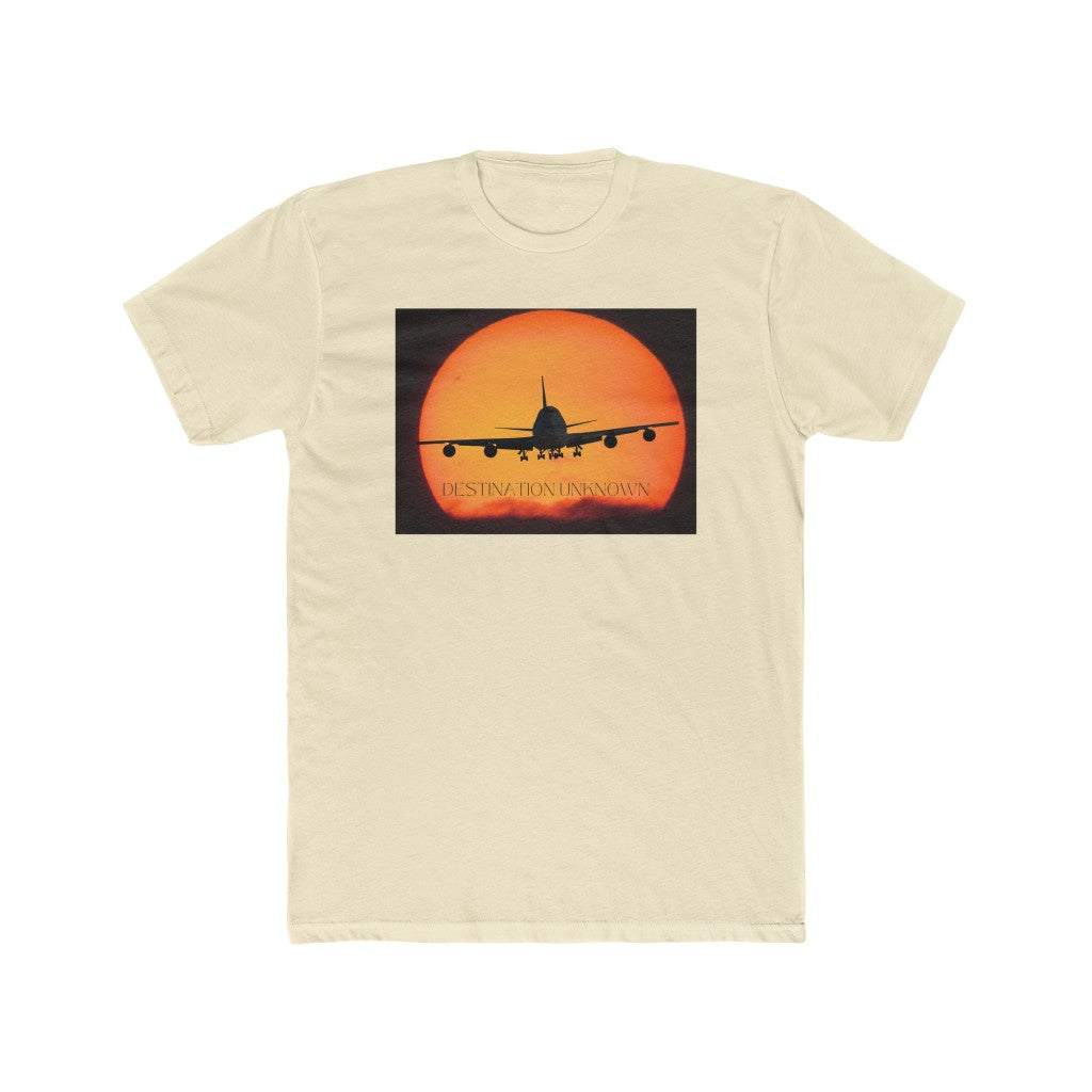 Destination Anywhere- Men's Cotton Crew Tee