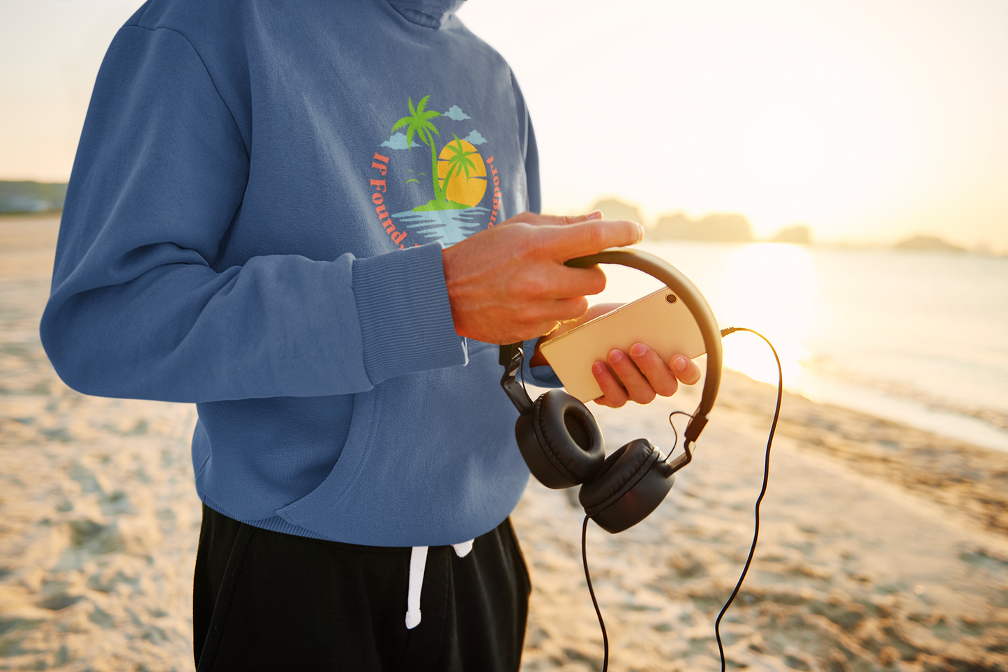 If Found, Return to the Longport Unisex Heavy Blend™ Hooded Sweatshirt