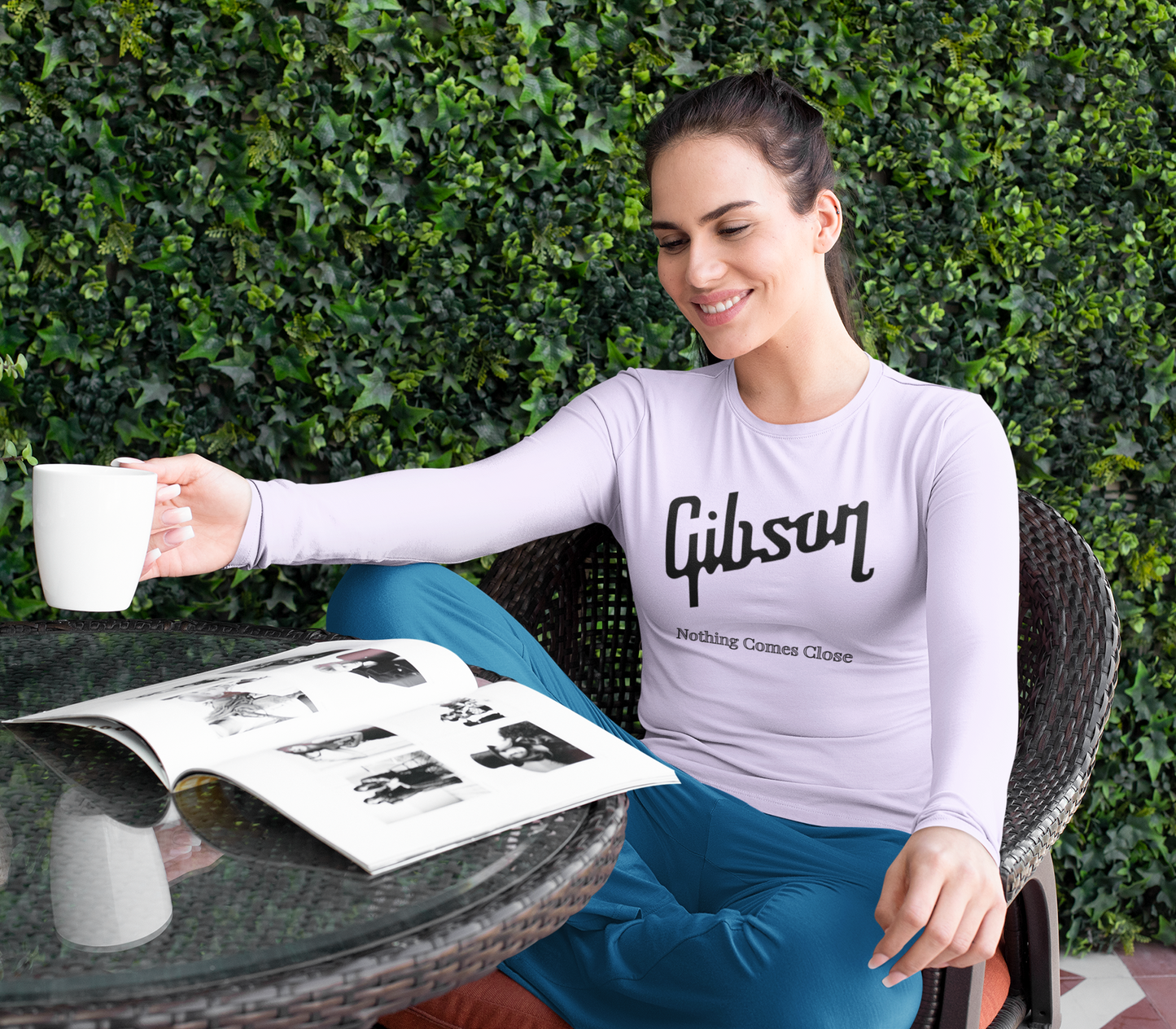 Gibson Ultra Cotton Long Sleeve Tee