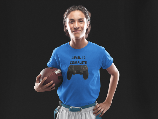 Level 12 Complete (Black) Fine Jersey Tee