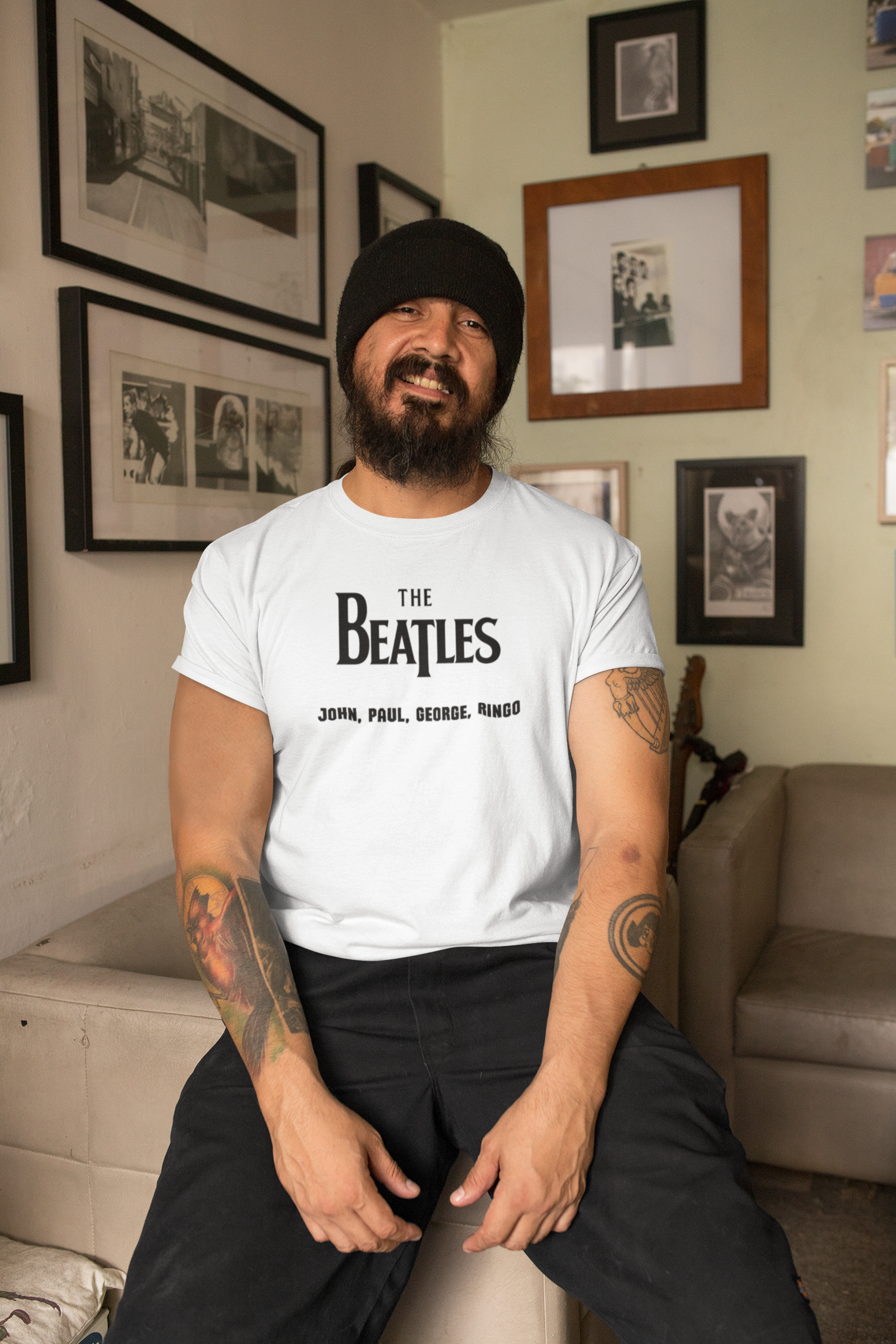 John, Paul, George, Ringo Softstyle T-Shirt