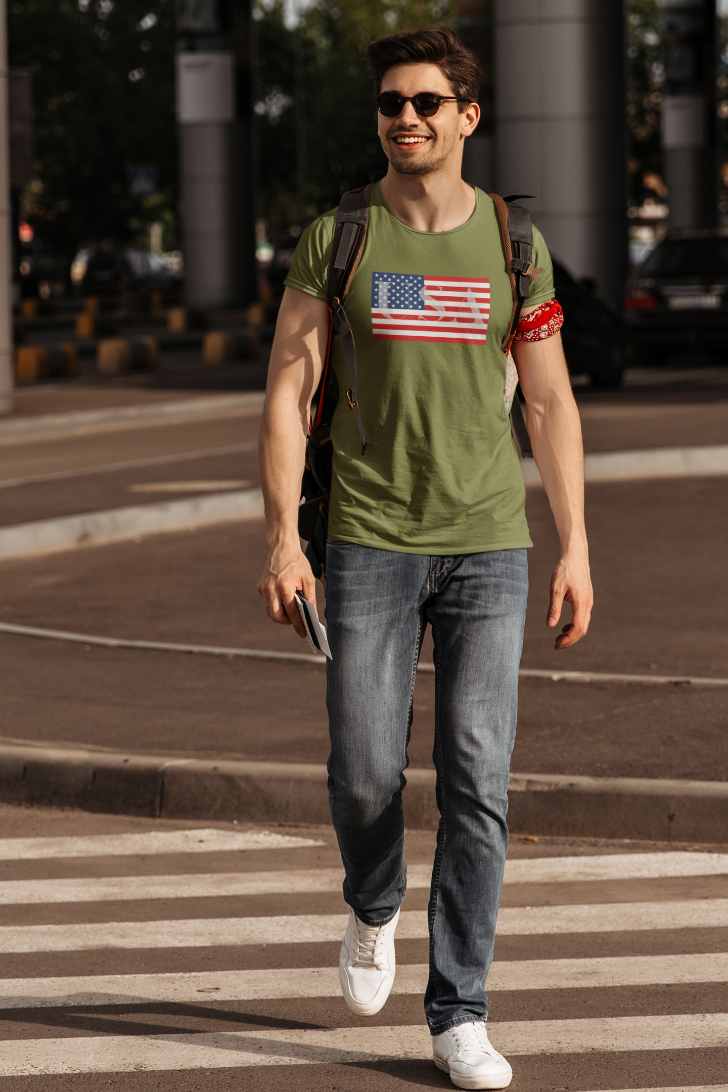 USA Men's Softstyle T-Shirt