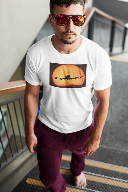 Destination Anywhere- Men's Cotton Crew Tee