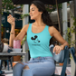 My Happy Place- Women's Ideal Racerback Tank